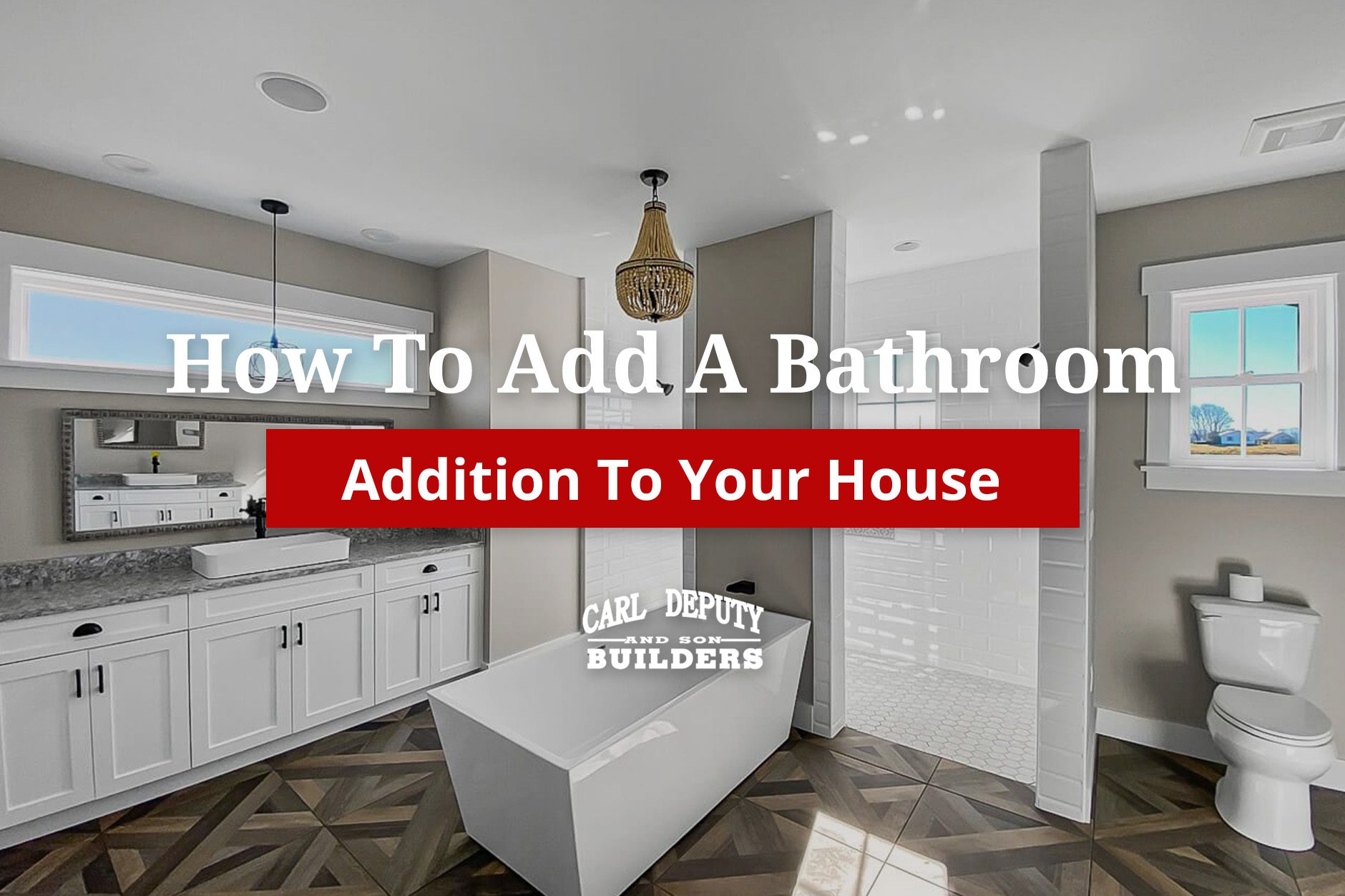 How To Add A Bathroom Addition